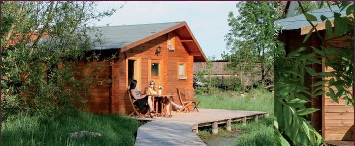 Ferienhaus Sonnenhof - Holzhaus mit Südterras