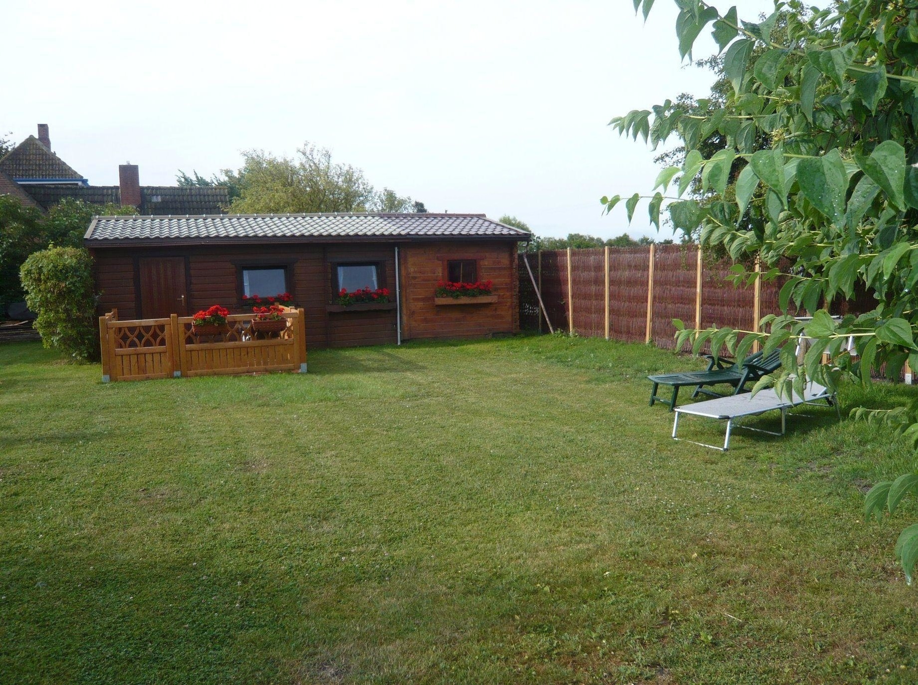 Haus Seerobbe Blockhaus Im Garten Fehmarn