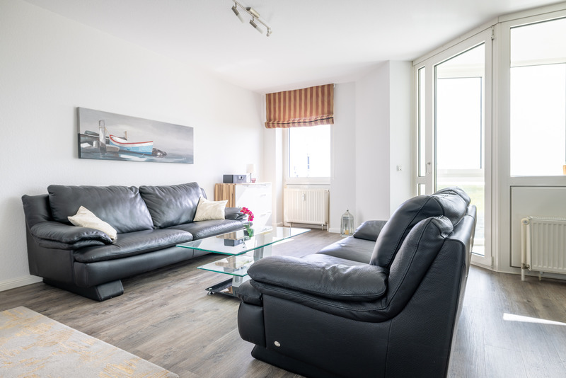 Foto 3 Ferienwohnung Ostfriesland Wilhelmshaven Komfortable Ferienwohnung für 2 am Südstrand mit Wintergarten & Meerblick | Wohnung 12 (Objekt 60562) Nordsee