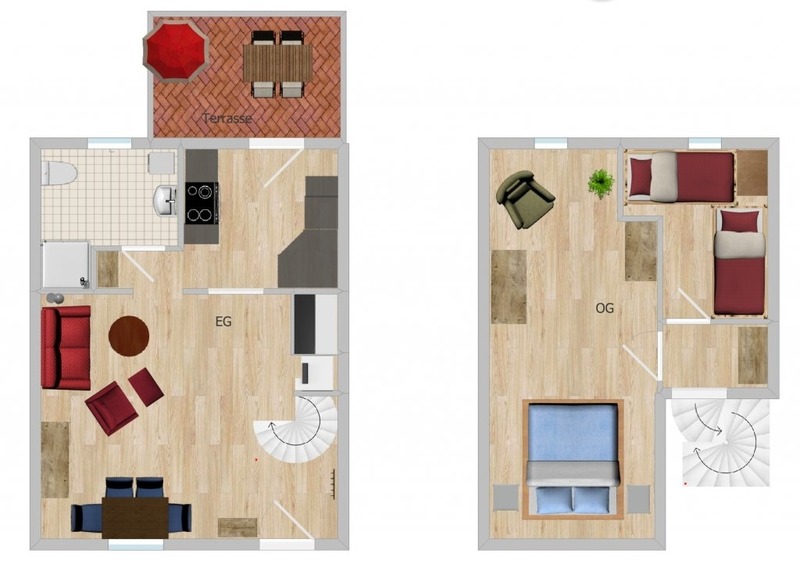 Foto 3 Ferienwohnung Ostfriesland Neuharlingersiel & Umgebung Landhaus up de Warft - Mühlenblick (Objekt 120) Nordsee