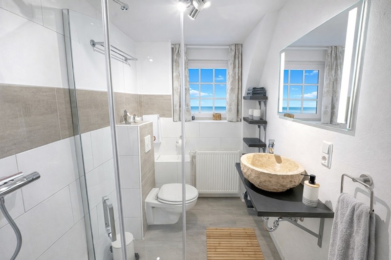 Foto 23 Ferienhaus Ostfriesland Norddeich & Umgebung Huus an`t Diek, Maisonette Wohnung in Deichnähe, Nähe Norddeich (Objekt 3192) Nordsee