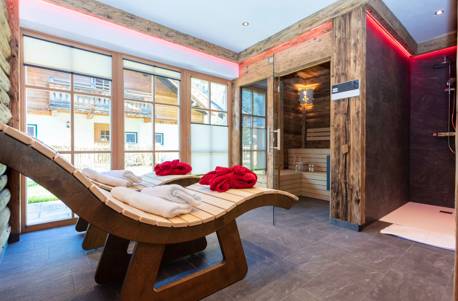 Chalet mit Sauna Kreuzkogel Großarl by FeWo-Plancom (GROA102) — Foto 25