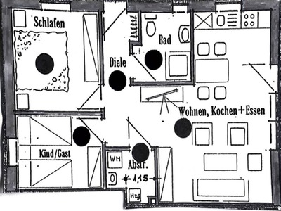 Foto 12 Ferienwohnung Ostfriesland Norddeich & Umgebung Kapitäns Eck (Objekt 73231) suchen