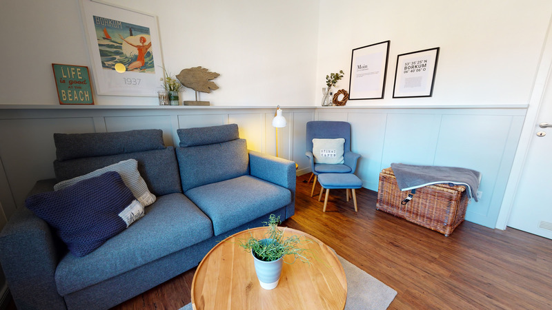 Foto 3 Ferienwohnung Ostfriesland Borkum Lotte in der Villa Neptun (Objekt 85272) Nordsee