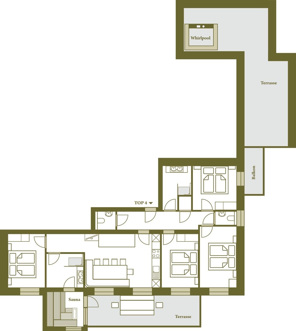 Bachgut Luxus Suite B – Bild 14