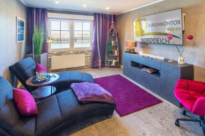 Foto 3 Ferienwohnung Ostfriesland Norddeich & Umgebung Ferienwohnung Meeresrauschen | Hilgenriedersiel Nordsee (Objekt 103507) Nordsee