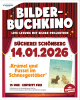 Bilderbuchkino - Kr&uuml;mel & Fussel im Schneegest&ouml;ber
