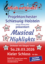 &Ouml;ffentliche Generalprobe des Schleswig Holstein Projektorchesters – und Sie k&ouml;nnen dabei sein!