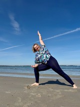Yoga am Strand