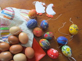 "Kreatives rund um`s Ei"  - Ostereier selbst bemalen und mehr