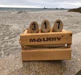 Skandinavische Holzwurfspiele