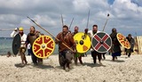 Wikingerfest am Strand