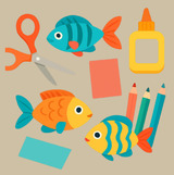 Der Regenbogenfisch und andere bunte Fische