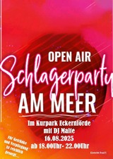 Open Air Schlagerparty am Meer