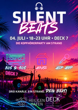 Silent Beats - Kopfh&ouml;rerparty am Strand