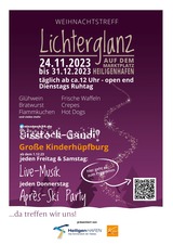 Weihnachtsmarkt "Lichterglanz" - auf dem Marktplatz