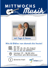 Mittwochsmusik - Hits und Oldies von damals bis heute!