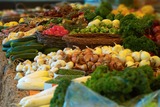 Wochenmarkt mit regionalen Frischeprodukten