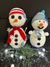 Socken-Schneemann