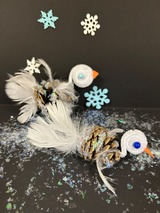 zauberhafte Winterschwäne