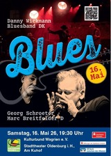 Blueskonzert &Ouml;rnes Bluesband und G.Schr&ouml;ter mit M.Breitfelder