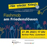 Nie wieder Krieg! - Flashmob