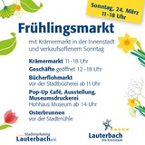 Lauterbacher Frühlingsmarkt mit verkaufsoffenem Sonntag