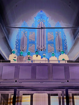 Junge Töne an der Orgel